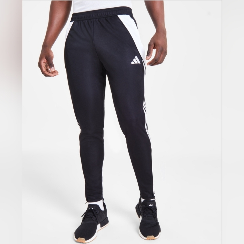Men's Adidas Tiro 24 Training Pants  Black/White Size Large NWT